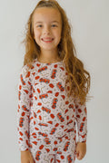 Pink Fire Truck 2 piece PJ's